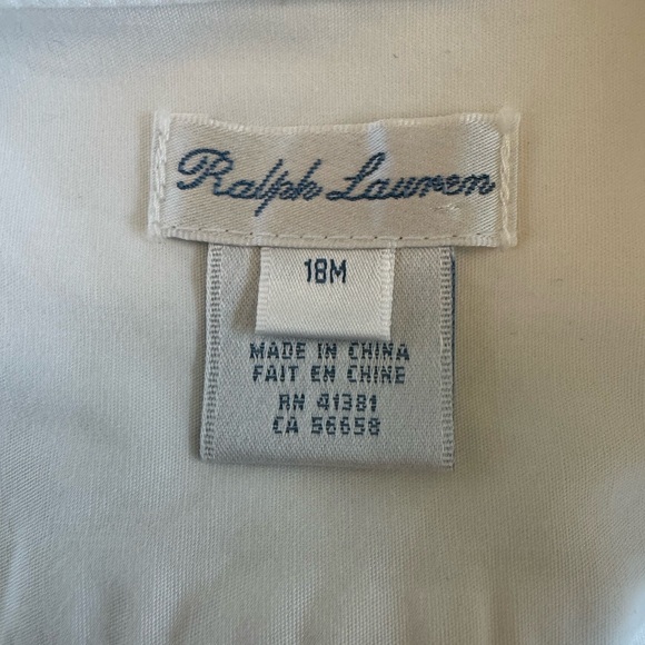 Ralph Lauren toddler button down - Picture 5 of 5